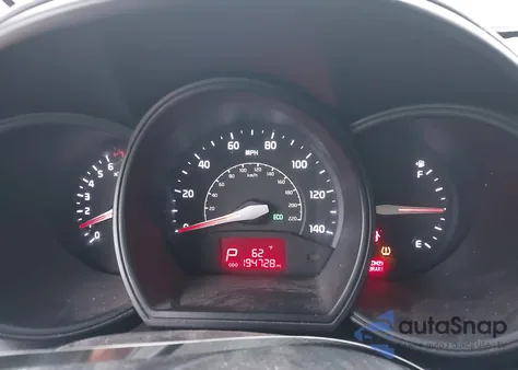 2013 Kia Rio Lx из США, поврежденный, VIN KNADM4A32D6240463